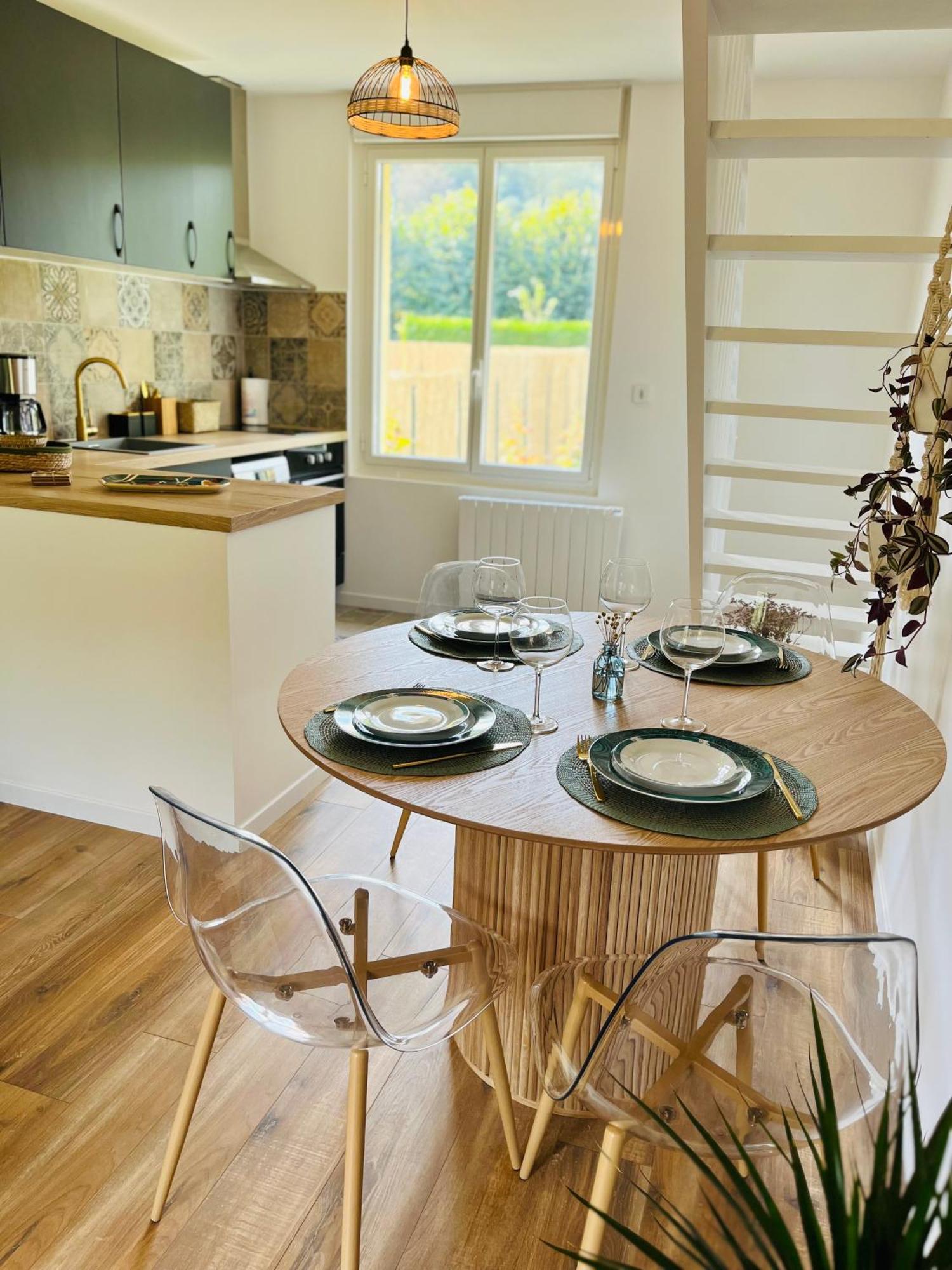 Maison Evasion Voyage Parking Et Jardin By Art De Voyager Étretat Buitenkant foto